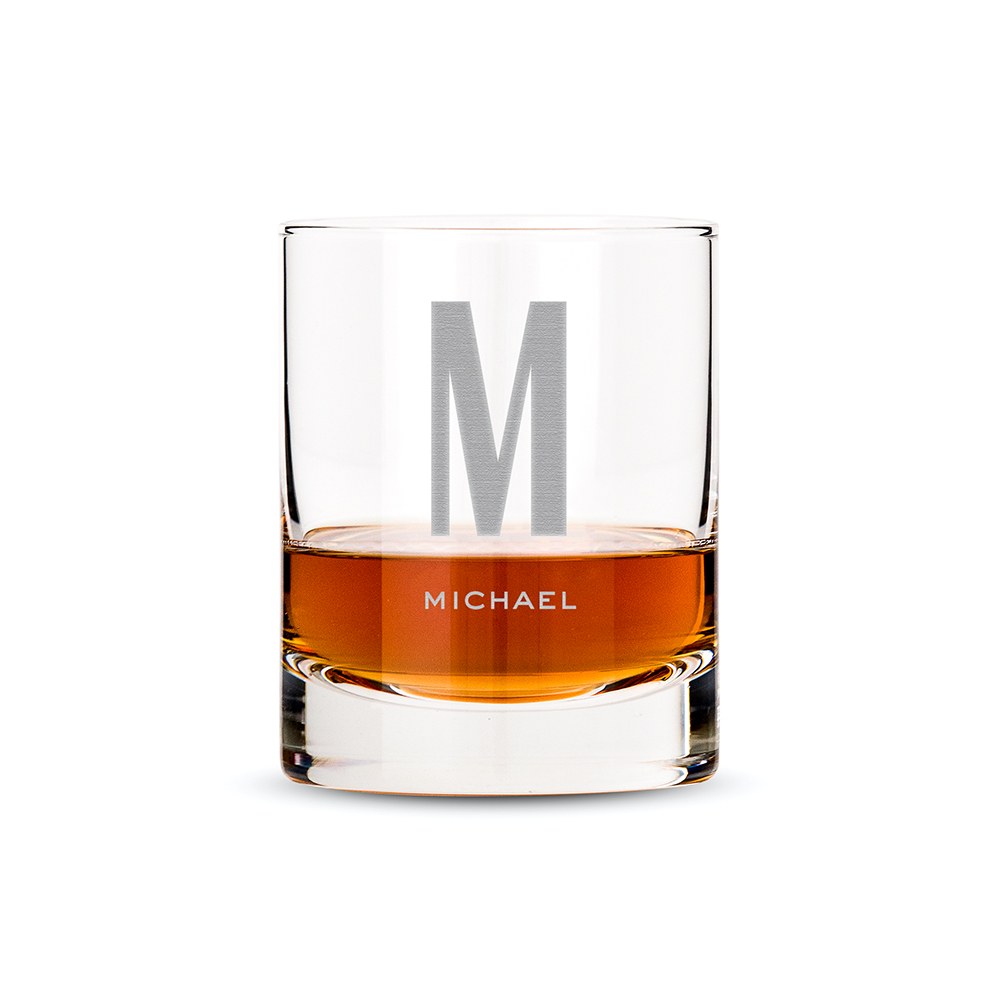 Personalized Whiskey Glass - Vispro Designs