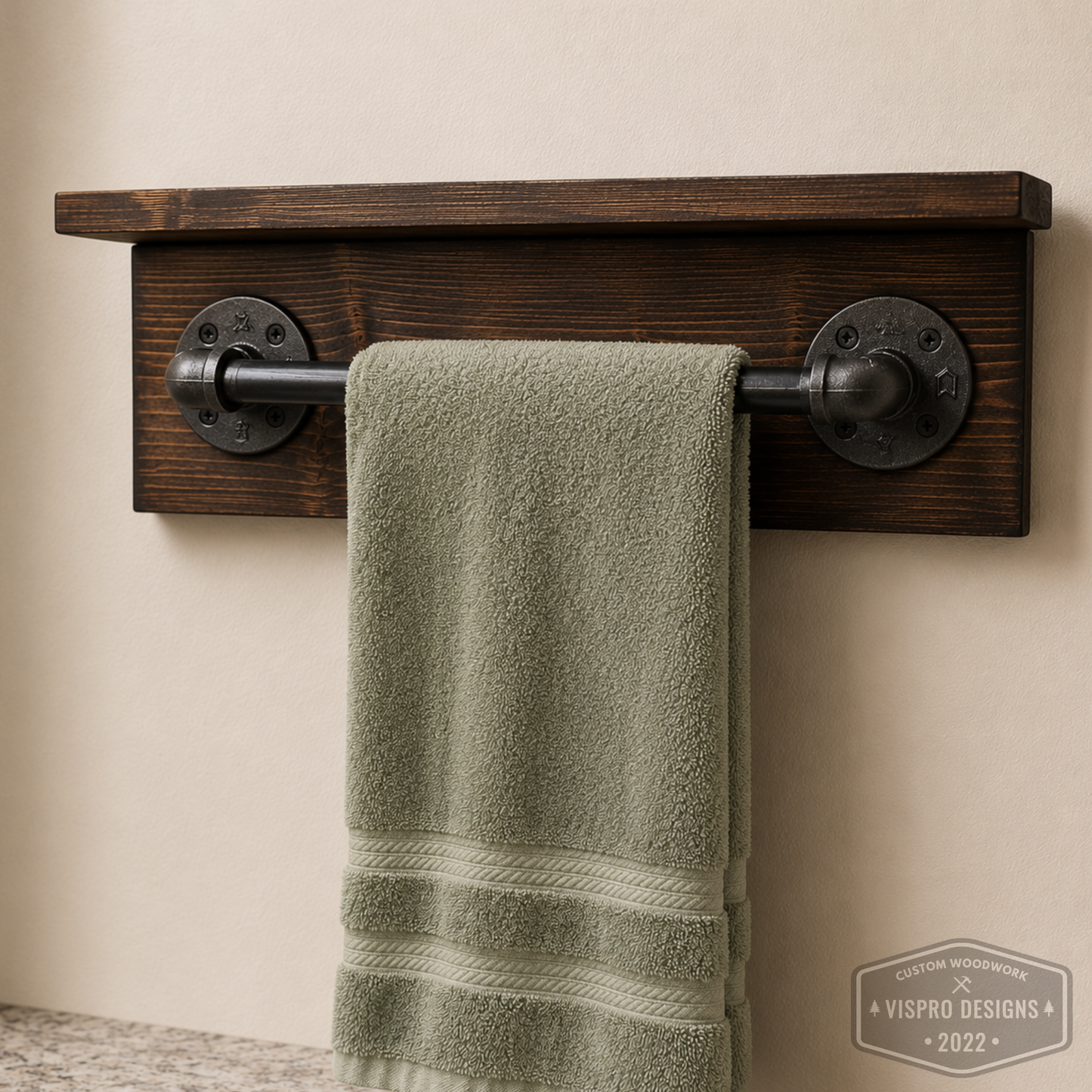 Farmhouse Bathrooms Towel Holder