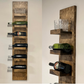 Wood Wine Rack | Wood Wine Wall Mounted | Wine Bottle Holder | Rustic Wine Rack | Wall Wine Rack