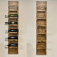 Wood Wine Rack | Wood Wine Wall Mounted | Wine Bottle Holder | Rustic Wine Rack | Wall Wine Rack