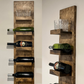 Wood Wine Rack | Wood Wine Wall Mounted | Wine Bottle Holder | Rustic Wine Rack | Wall Wine Rack