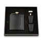 Engraved 6 oz. Stainless Steel Hip Flask Gift Box
