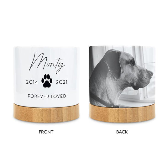 Personalized Photo Printed Ceramic Indoor Plant