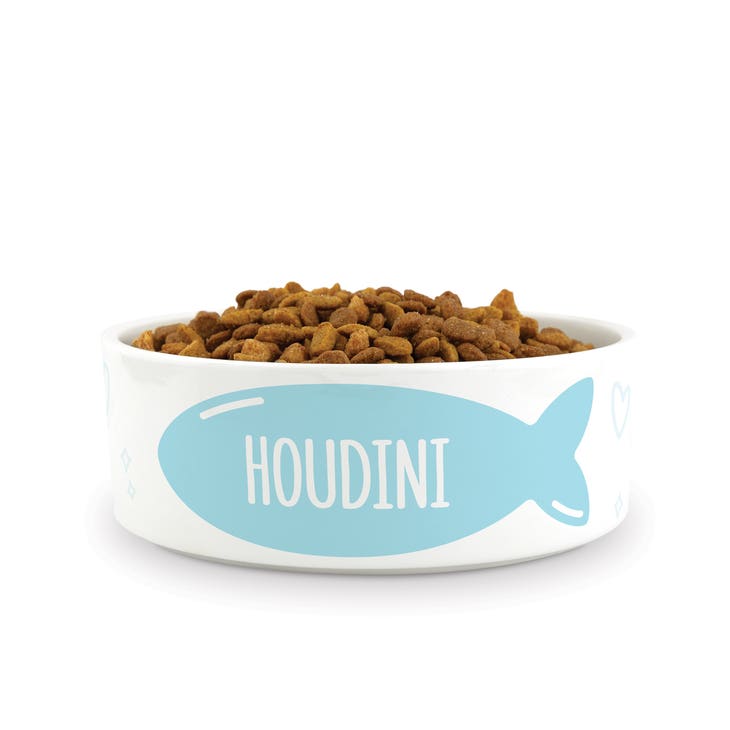 Custom Print Ceramic Pet Food Bowl