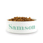 Custom Print Ceramic Pet Food Bowl
