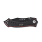 Personalized Black Pocket Knife - Monogram Engraved - Vispro Designs