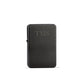 Custom Gunmetal Black Windproof Lighter - Traditional Monogram Engraving - Vispro Designs