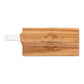 Personalized Wooden Cutting & Serving Board With White Handle - Signature Script - Vispro Designs