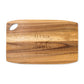 Personalized Wooden Rounded Rectangle Cutting & Serving Board - Modern Couple - Vispro Designs