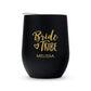 Personalized Stemless Travel Tumbler - Bride Tribe - Vispro Designs
