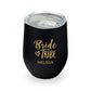 Personalized Stemless Travel Tumbler - Bride Tribe - Vispro Designs