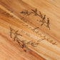 Personalized Wooden Paddle Cutting & Serving Board With Handle - Signature Script - Vispro Designs