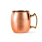 Personalized Copper Moscow Mule Drink Mug – Woodland Monogram Engraving - Vispro Designs