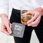 Personalized Whiskey Glasses With Two Line Text Etching - Vispro Designs