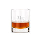 Personalized Whiskey Glasses With Two Line Text Etching - Vispro Designs