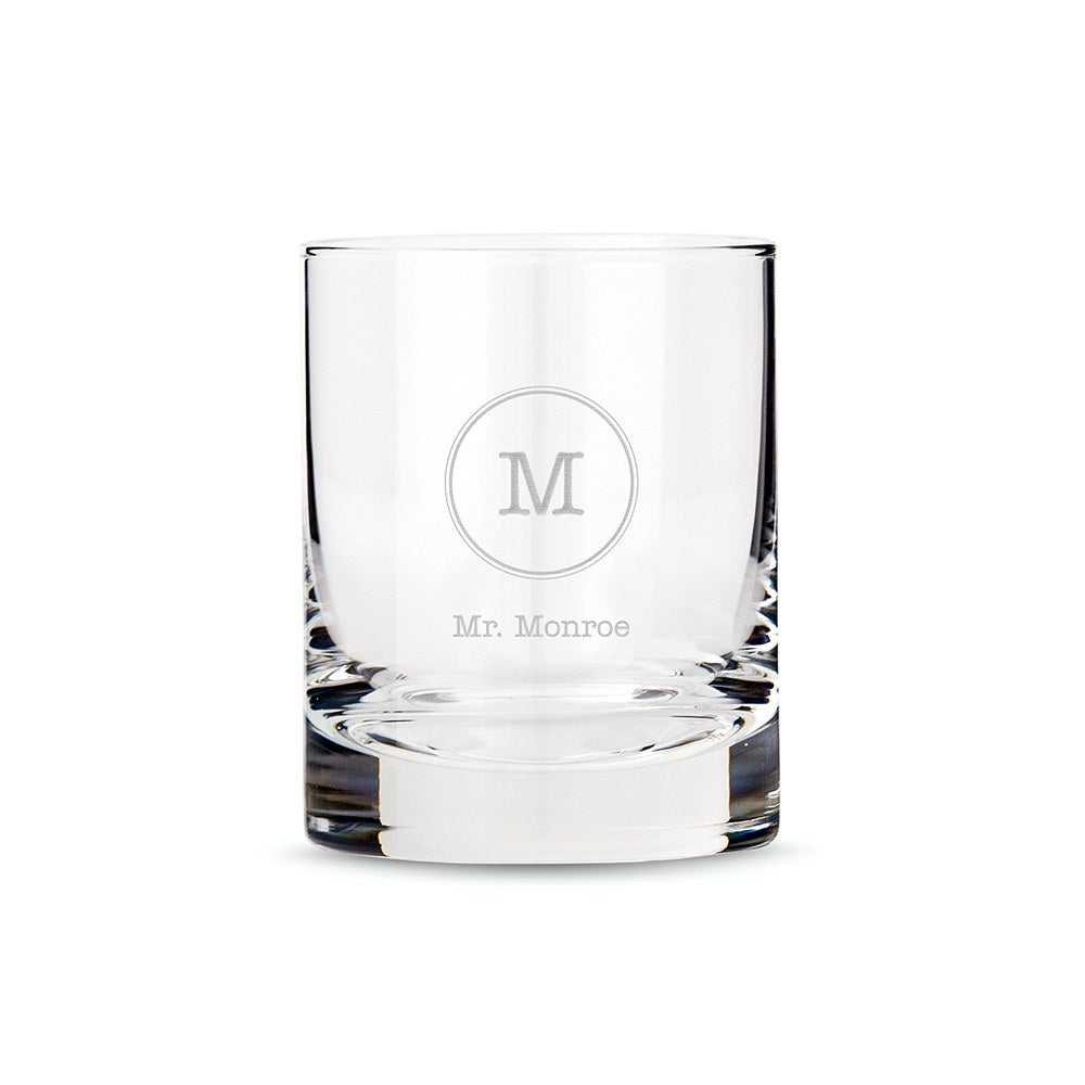 Personalized Whiskey Glasses Monogrammed - Vispro Designs