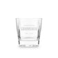 Personalized Square 8 Oz. Whiskey Glass - Vispro Designs