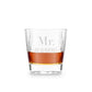 Personalized Square 8 Oz Whiskey Glass - Vispro Designs